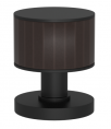 Ручка KNOB TURNSTYLE DESIGNS STACKED FACETED RECESS AMALFINE COCOA (matt black)