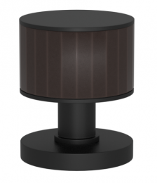 Ручка KNOB TURNSTYLE DESIGNS STACKED FACETED RECESS AMALFINE COCOA