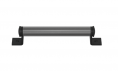 Ручка-скоба TURNSTYLE DESIGNS FACETED BRACKET AMALFINE ALUPEWT (matt black)