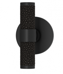 Мебельная ручка TURNSTYLE DESIGNS SHAGREEN STEPPED RECESS AMALFINE BLACK BRONZE