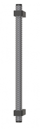 Ручка-скоба TURNSTYLE DESIGNS DIAMOND PLINTH AMALFINE ALUPEWT