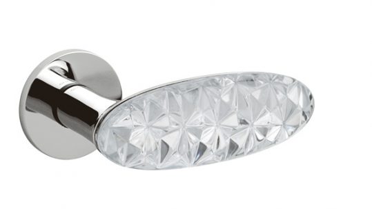 Дверная ручка OLIVARI CRYSTAL DIAMOND (CR - хром)