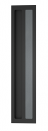 Ручка для раздвижных дверей TURNSTYLE DESIGNS LARGE RECESSED RECESS LEATHER SLATE GREY