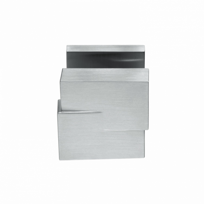 Дверная ручка COLOMBO CUT MS 15 (хром матовый)