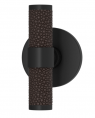 Мебельная ручка TURNSTYLE DESIGNS SHAGREEN STEPPED RECESS AMALFINE COCOA (matt black)