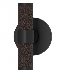 Мебельная ручка TURNSTYLE DESIGNS SHAGREEN STEPPED RECESS AMALFINE COCOA