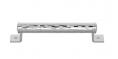 Ручка-скоба TURNSTYLE DESIGNS BARREL BRACKET SOLID HAMMERED (bright chrome)