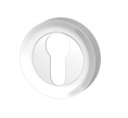 Дверная накладка TURNSTYLE DESIGNS SCALLOPED EURO ESCUTCHEON (bright chrome)