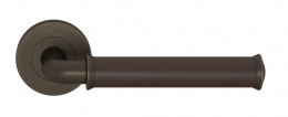 Ручка дверная TURNSTYLE DESIGNS BONNEVILLE STITCH IN PIPE RECESS CHOCOLATE