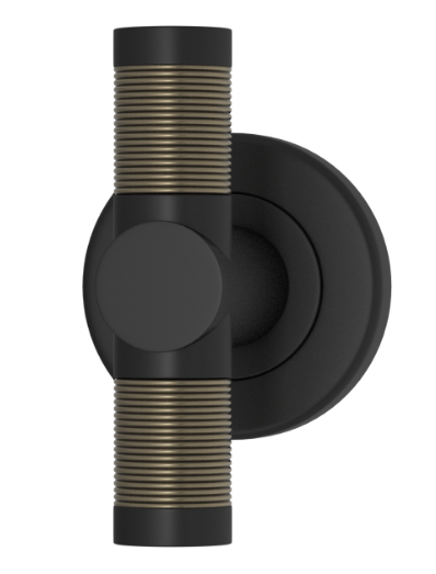 Мебельная ручка TURNSTYLE DESIGNS WIRE RECESS AMALFINE SIVLER BRONZE (matt black)