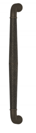 Ручка-скоба TURNSTYLE DESIGNS SHAGREEN TUBE GOOSE NECK COMBINATION AMALFINE SILVER BRONZE