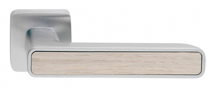 Ручка дверная FRASCIO inner wood rovereoak (satin chrome)