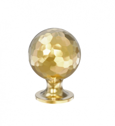 Мебельная ручка TURNSTYLE DESIGNS SPHERE SOLID HAMMERED