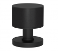 Ручка KNOB TURNSTYLE DESIGNS STACKED BARREL RECESS LEATHER BLACK (matt black)