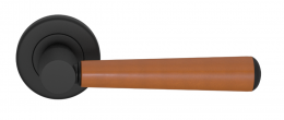 Ручка дверная TURNSTYLE DESIGNS TUBE STITCH IN COMBINATION LEATHER TAN
