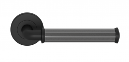 Ручка дверная TURNSTYLE DESIGNS FACETED PIPE RECESS AMALFINE ALUPEWT
