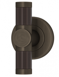 Мебельная ручка TURNSTYLE DESIGNS FACETED BARREL RECESS AMALFINE COCOA