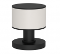 Ручка KNOB TURNSTYLE DESIGNS STACKED BARREL RECESS LEATHER WHITE (matt black)