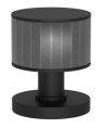 Ручка KNOB TURNSTYLE DESIGNS STACKED FACETED RECESS AMALFINE ALUPEWT (matt black)