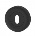Дверная накладка TURNSTYLE DESIGNS SCALLOPED SLOTTED ESCUTCHEON (matt black)