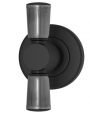 Мебельная ручка TURNSTYLE DESIGNS BAMBOO COMBINATION AMALFINE ALUPEWT (matt black)