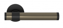 Ручка дверная TURNSTYLE DESIGNS BARREL STEPPED RECESS AMALFINE SILVER BRONZE