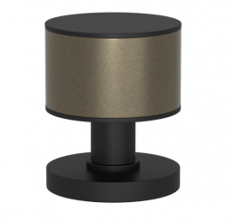 Ручка KNOB TURNSTYLE DESIGNS STACKED BARREL RECESS AMALFINE SILVER BRONZE