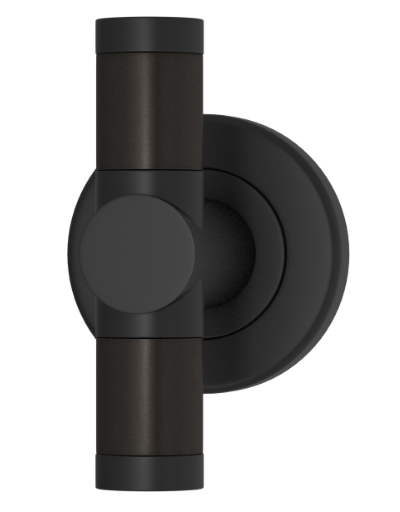 Мебельная ручка TURNSTYLE DESIGNS BARREL RECESS AMALFINE BLACK BRONZE (matt black)