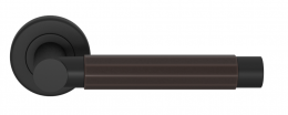 Ручка дверная TURNSTYLE DESIGNS FACETED BARREL RECESS AMALFINE COCOA