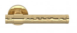 Ручка дверная TURNSTYLE DESIGNS BARREL STEPPED SOLID HAMMERED