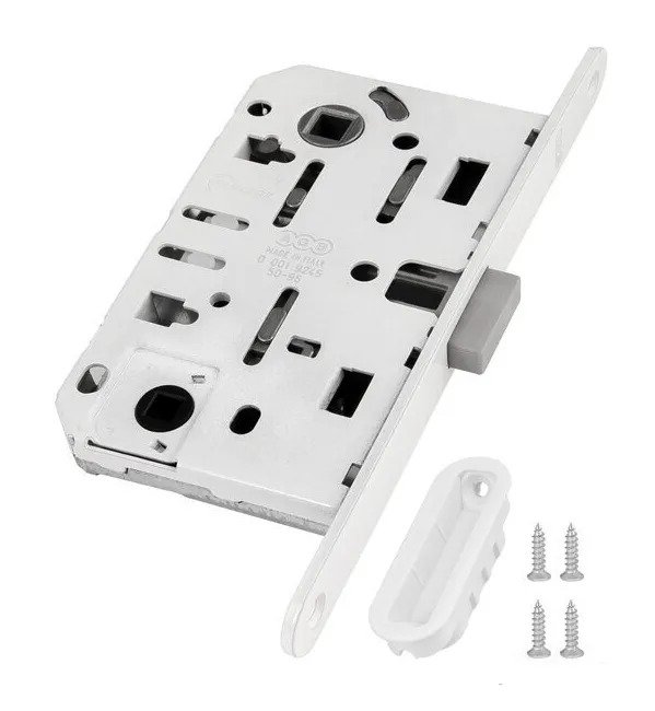 Дверной замок AGB MEDIANA POLARIS WC (белый)