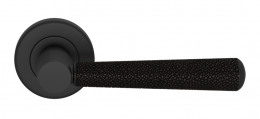 Ручка дверная TURNSTYLE DESIGNS SHAGREEN TUBE COMBINATION AMALFINE BLACK BRONZE
