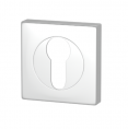 Дверная накладка TURNSTYLE DESIGNS SQUARE EURO ESCUTCHEON (bright chrome)