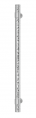 Ручка-скоба TURNSTYLE DESIGNS BARREL STEPPED SOLID HAMMERED (bright chrome)