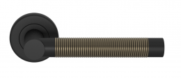 Ручка дверная TURNSTYLE DESIGNS WIRE RECESS AMALFINE SILVER BRONZE