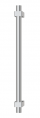 Ручка-скоба TURNSTYLE DESIGNS BARREL PLINTH SOLID (bright chrome)