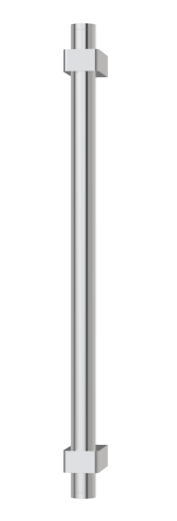 Ручка-скоба TURNSTYLE DESIGNS BARREL PLINTH SOLID (bright chrome)