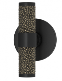 Мебельная ручка TURNSTYLE DESIGNS SHAGREEN STEPPED RECESS AMALFINE SILVER BRONZE