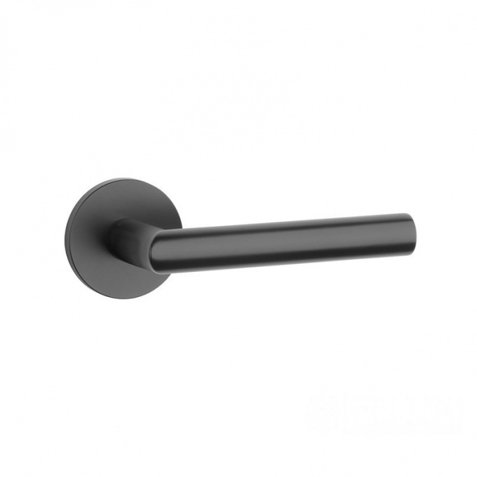 Дверная ручка STILE YUZA R SLIMM 7mm (BLACK - черный)