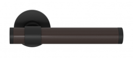 Ручка дверная TURNSTYLE DESIGNS BARREL STEPPED RECESS AMALFINE COCOA