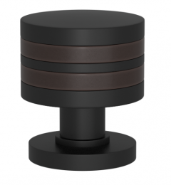 Ручка KNOB TURNSTYLE DESIGNS LAYER RECESS AMALFINE COCOA