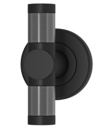 Мебельная ручка TURNSTYLE DESIGNS FACETED BARREL RECESS AMALFINE ALUPEWT