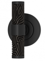 Мебельная ручка TURNSTYLE DESIGNS LABYRINTH STEPPED RECESS AMALFINE BLACK BRONZE