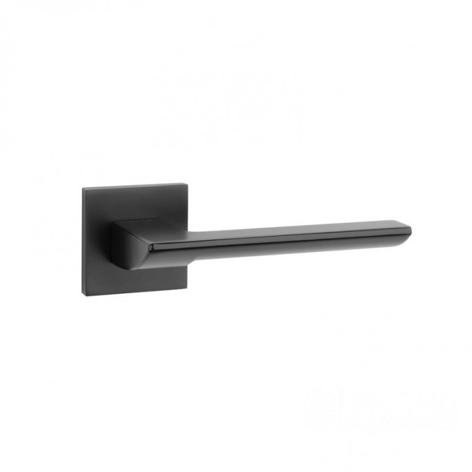 Дверная ручка STILE BIRA Q SLIMM 7mm (BLACK - черный)