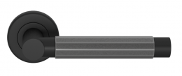 Ручка дверная TURNSTYLE DESIGNS FACETED BARREL RECESS AMALFINE ALUPEWT
