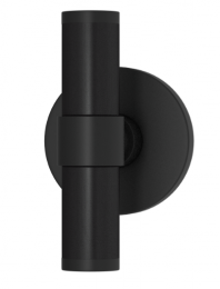 Мебельная ручка TURNSTYLE DESIGNS BARREL STITCH IN STEPPED RECESS LEATHER BLACK