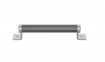 Ручка-скоба TURNSTYLE DESIGNS FACETED BRACKET AMALFINE ALUPEWT (bright chrome)