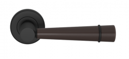 Ручка дверная TURNSTYLE DESIGNS FLUTE COMBINATION AMALFINE COCOA