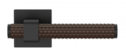 Ручка дверная TURNSTYLE DESIGNS DIAMOND PLINTH AMALFINE COCOA