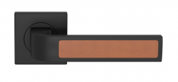 Ручка дверная TURNSTYLE DESIGNS SKI RECESS LEATHER TAN